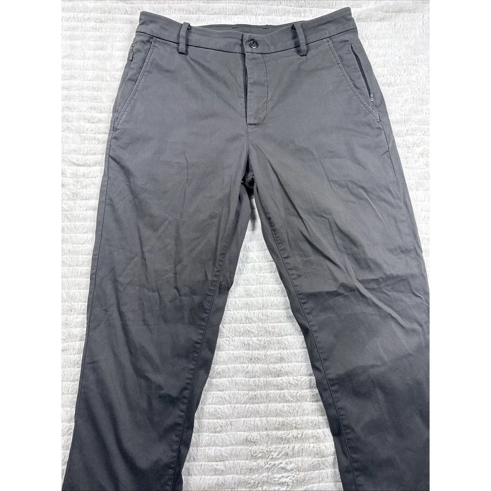 Bird Dogs Pants Mens 30x32 Gray/Black Athletic Pants Built-In Liner EUC